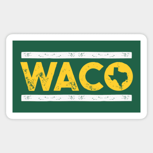 Retro Waco, Texas // Vintage Waco TX Hometown Texas Pride Sticker